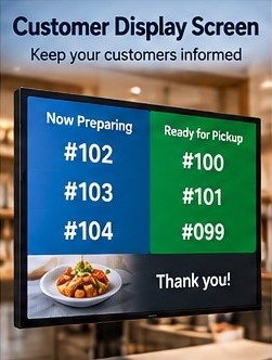 Customer Display Screen